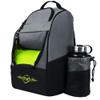 MVP Disc Sports Shuttle Disc Golf Backpack Bag (Gray/Lime) view 4