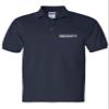 ALLNTRENDS Men's Polo T Shirt Security Embroidered Officer Top Embroidery Guard (XL, Navy Blue) view 1