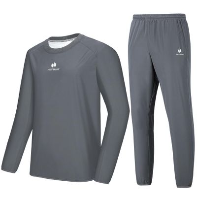 HOTSUIT Sauna Suit Men Anti Rip Sweat Suits Gym Boxing Workout Jackets Pants