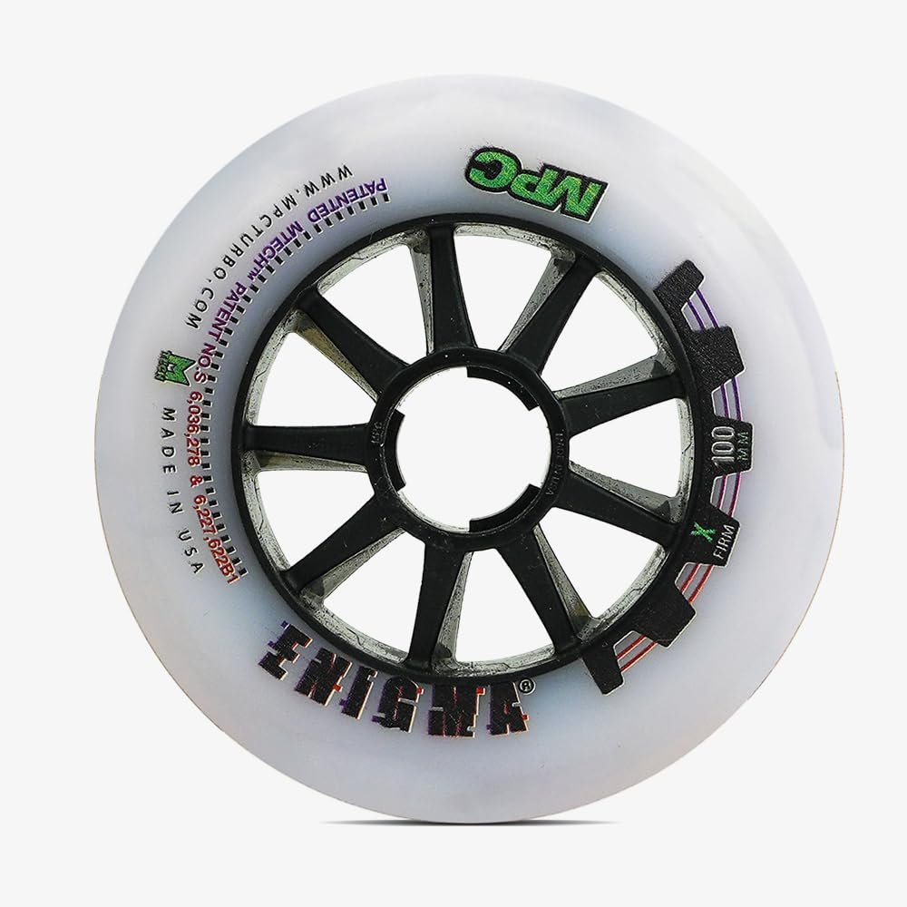 Bont Skates - MPC Enigma Inline Speed Skating Wheels- Single Wheel (100mm X-Firm)