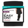 Berkshire womens The Easy on Fleece Plush Lined Tights, Black, 1X-2X US view 2