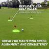 GoSports Pure Putt Challenge Putting Cups 3 Pack - Practice Putting Indoors & Outdoors view 3