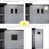 Double Mag Pouch,Storage Pouch with Adhensive Tape, Fabric Mag Holder for Gun Safe Organization Accessory view 4