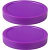ONE250 3 1/4 inch Air Hockey Pucks, Full Size Goal Packs Replacement Accessories for Game Tables (6 Pcs) (Purple) view 2