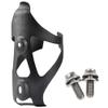 Yaruijia Lightweight Carbon Fiber Bicycle Water Bottle Cages with M5x12mm Titanium Screws for MTB Road Bike (Titanium Bolt+Matte) view 4