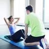 Yes4All Abdominal Exercise Pads, Foldable Ab Workout Equipment for Home Gym Core Training & Back Stretching, Sit Up Mat for Floor Exercises with Tailbone, Green view 2