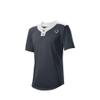 EvoShield Youth E203 2-Button Jersey, Charcoal - Large view 2