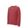 EvoShield Junior Long Sleeve Tee - Youth | Baseball/Softball | Scarlet Red | M Medium view 2
