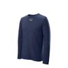 EvoShield Junior Long Sleeve Tee - Youth | Baseball/Softball | Navy Blue | S Small view 2