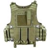 MGFLASHFORCE Tactical Airsoft Vest Adjustable Modular Paintball Vest (Green) view 1