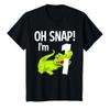 1 Year Old Alligator Birthday Party Crocodile Gator 1st Gift T-Shirt view 1