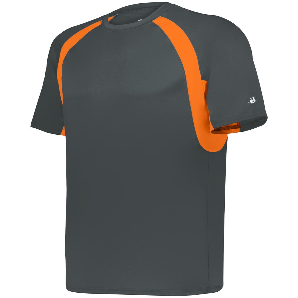 Hook Tee Graphite/Safety Orange 2X-Large