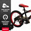 Huffy Moto X Boys 16" Bike, Ideal for Ages 4 to 6 Years Old, Moto X Accents, Adjustable Comfort, Chain Guard for Safety, Removable Training Wheels, Sleek Red and Black Frame view 4