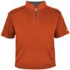 B-Core S/S 1/4 Zip Burnt Orange/Graphite 4X-Large view 1