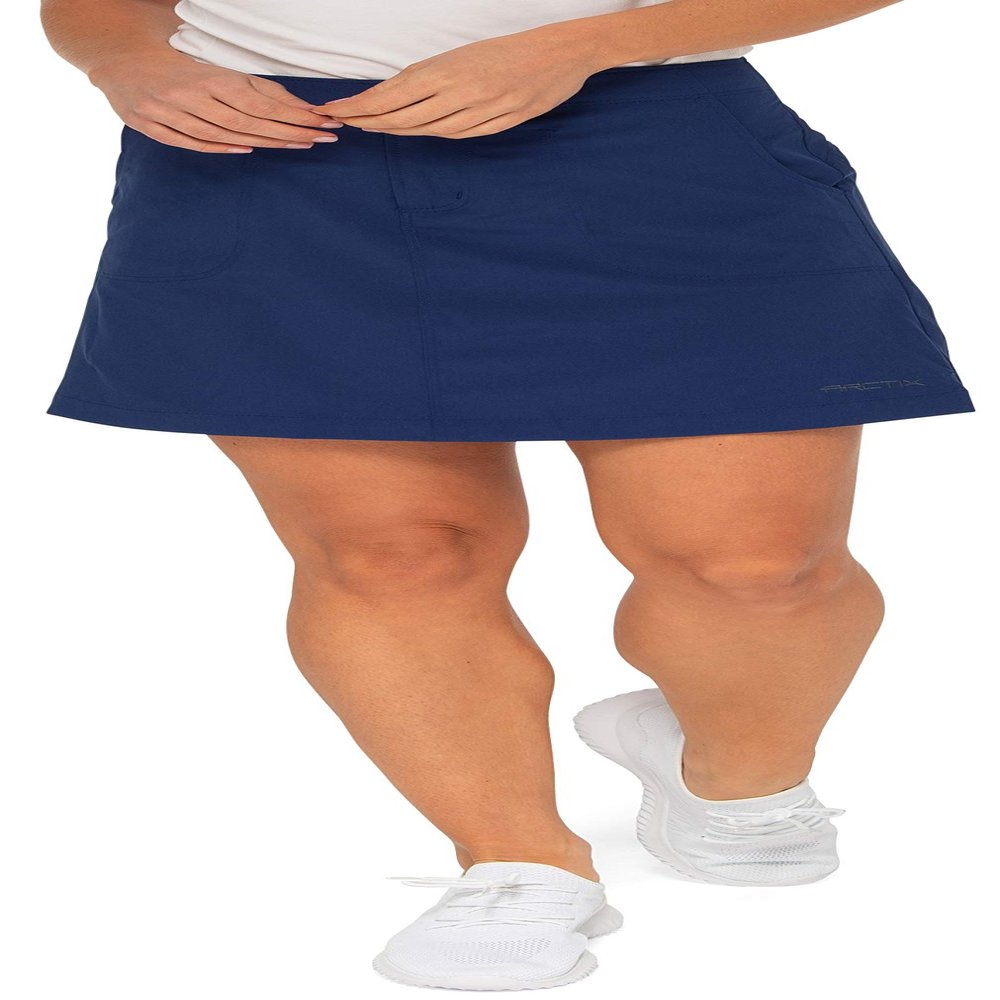 Arctix Womens Active Athletic-skorts, Blue, Small US