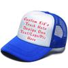 Custom Kid Truck Hats Personalized Mesh Adjustable Baseball Cap Sun Visor Hats view 1