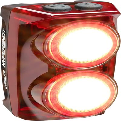 Cygolite Hypershot 250 Lumen Bike Tail Light 7 Night & Daytime ModesUser Adjustable Flash Speeds- Compact & DurableIP64 Water ResistantSecured Hard MountUSB RechargeableGreat for Busy Streets