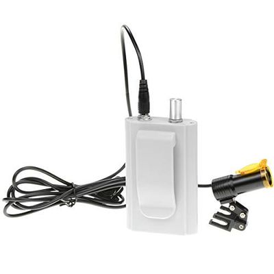 Aries Outlets 5W Waist Hanging Brightness Headlight Headlamp with Insert type Filter (Silver)
