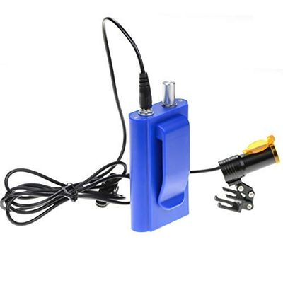 Aries Outlets 5W Waist Hanging Brightness Headlight Headlamp with Insert type Filter (Blue)