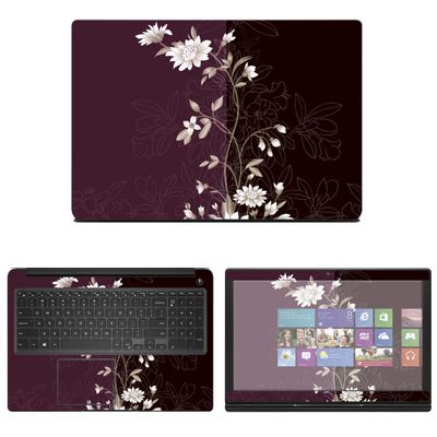 Decalrus - Protective Decal Floral Skin Sticker for Dell Latitude 3500 (15.6" Screen) case Cover wrap DElatitude15_3500-54