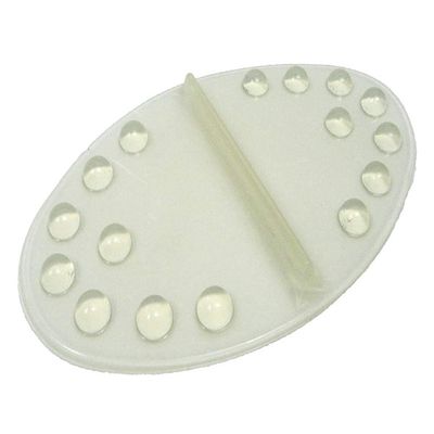 Spotlight Hosiery Sport - Clear Snowboard Oval Stomp pad Size: 7.5" x 4.5"