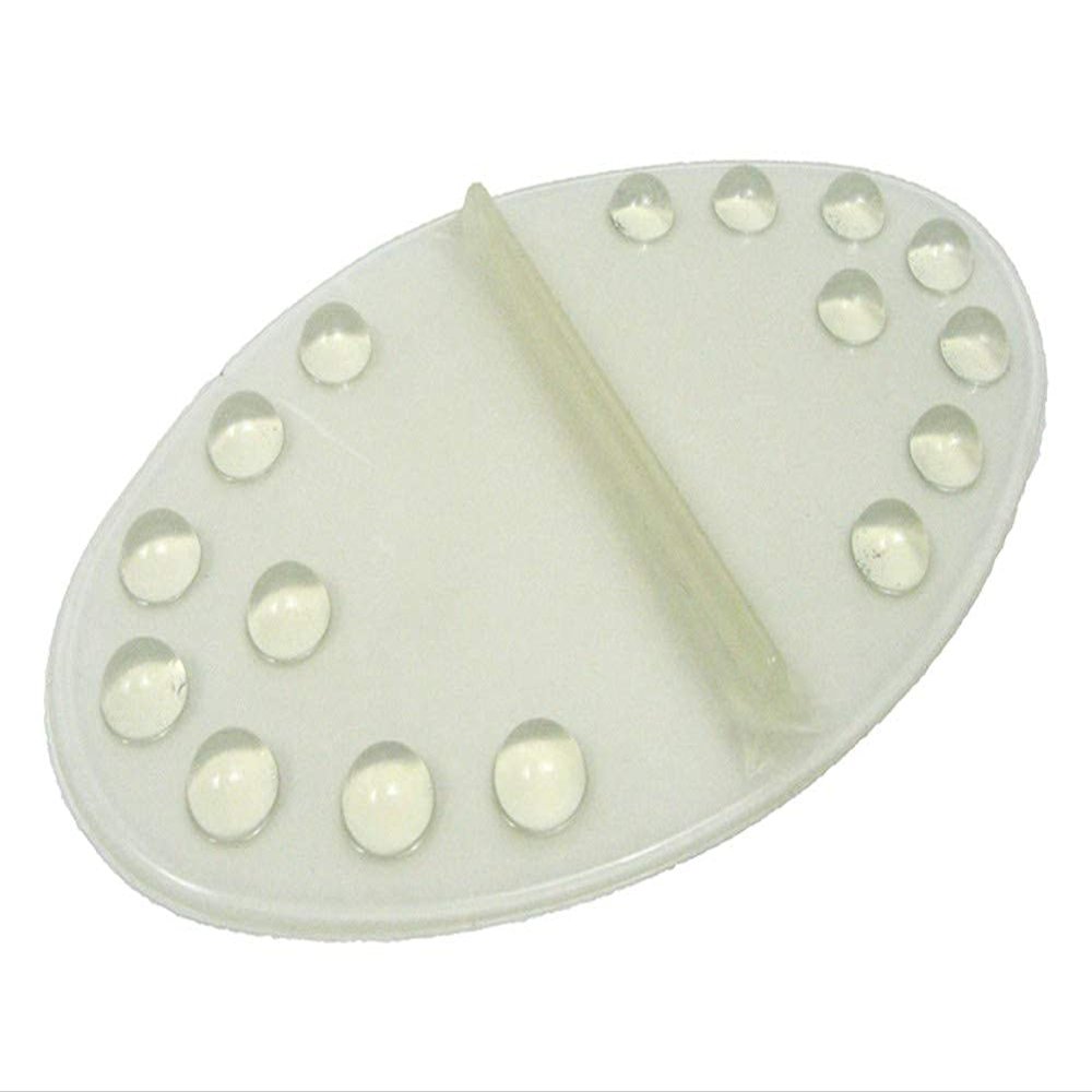 Spotlight Hosiery Sport - Clear Snowboard Oval Stomp pad Size: 7.5" x 4.5"