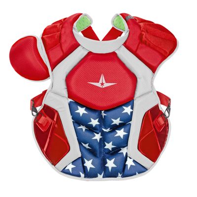 All-Star CPCC40PROUSAUSA S7 Axis Chest Protector/Meets NOCSAE/Adult USA