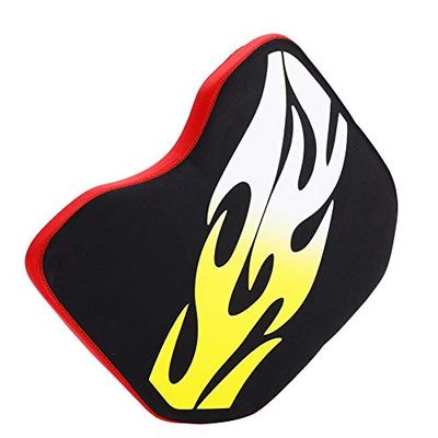 VGEBY1 Seat Cushion, Thicken Soft Seat Cushion for Kayak Canoe Fishing Boat Sit(Flames)