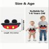 Toddlers Boys Girls Cartoon Fanny Pack Waist Pack Cute Canvas Crossbody Purse Handbag with Mouse Ears view 4
