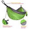 Gold Armour Camping Hammock - Portable Hammock Single Hammock Camping Accessories Gear for Outdoor Indoor Adult Kids, USA Based Brand (Lime Green & Grey) view 2