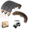 10L0L Golf Cart Brake Shoes, Replacement Brake Pads for Club Car DS&Carryall (Manual Adjust) 1981-1994, EZGO G&E 1982-1986, Yamaha G1 1979-1981, Columbia Par Car G&E 1986-2017