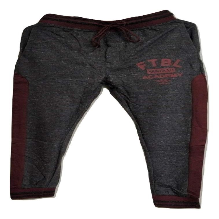 Umbro Mens Space Dyed French Terry Tapered Pants (Burgundy/Black, M)