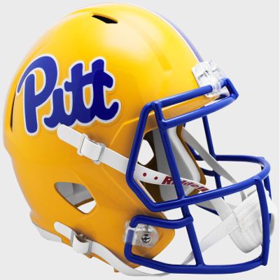 Riddell Pittsburgh Panthers Pitt NCAA Speed Full Size Replica Football Helmet