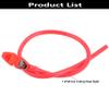 AMEYXGS 9.8ft Archery Peep Sight Tubing for Compound Bow Silicone Tube Pull Line Peep Sigh Replacement Tube Compound Bow Accessories(Pull line peep Sight (red)) view 2