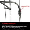 AMEYXGS 9.8ft Archery Peep Sight Tubing for Compound Bow Silicone Tube Pull Line Peep Sigh Replacement Tube Compound Bow Accessories(Pull line peep Sight (red)) view 3