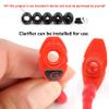AMEYXGS 9.8ft Archery Peep Sight Tubing for Compound Bow Silicone Tube Pull Line Peep Sigh Replacement Tube Compound Bow Accessories(Pull line peep Sight (red)) view 4