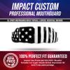 Impact All Sports Mouthguard Lacrosse, Football, Hockey, Basketball, Jiu-Jitsu, and More, Breathable Mouthguard for Youth Adults, Professional Custom-Fit, Stars & Stripes Black view 2