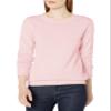 Amazon Essentials Women's Crewneck Sweater, 100% Cotton, Light Pink, XX-Large, Plus Size Available view 1