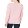 Amazon Essentials Women's Crewneck Sweater, 100% Cotton, Light Pink, XX-Large, Plus Size Available view 3