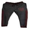Umbro Mens Space Dyed French Terry Tapered Pants (Burgundy/Black, S) view 1