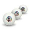 GRAPHICS & MORE Wizard of Oz Dorothy Character Novelty Table Tennis Ping Pong Ball 3 Pack view 1