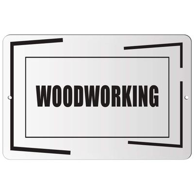 Makoroni - Woodworking Hobby - Street Sign 12"x18" Aluminum, Des j59
