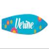Makoroni - Verine - Surfer Sign 4.25"x17" Aluminum, St# f29 view 1