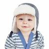 Keepersheep Baby Boy Ushanka Earflap Winter Trooper Hat Cap, Kids Trapper Hat (Deep Gary, 3-6 Months) view 1