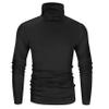 Derminpro Men's Thermal Turtleneck Soft Long Sleeve T-Shirt Black Small view 1