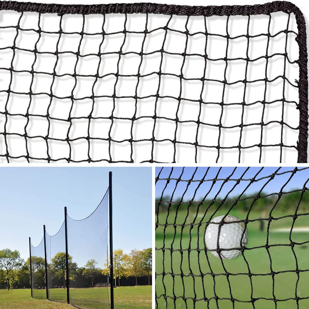 On Deck Sports Residential Golf Netting for Backyards, Driving & Chipping Practice, and Indoor & Outdoor Simulators - Standard 10' x 15'