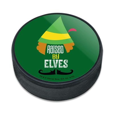 GRAPHICS & MORE Elf Movie Raised by Elves Ice Hockey Puck