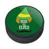 GRAPHICS & MORE Elf Movie Raised by Elves Ice Hockey Puck view 1