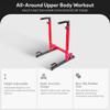 BalanceFrom Steel Adjustable Dip Bar Station, Calisthenics Home Gym Equipment view 3