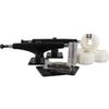 Essentials Black Trucks with 53mm White Wheels, Bearings & Hardware Kit - 5.5" Hanger 8.25" Axle (Set of 2) view 1
